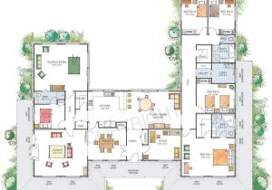 U Shaped Home Plans with Courtyard House Plans U Shaped with Courtyard House Ideas