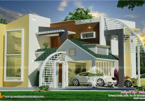 Ultra Contemporary Home Plans Unique Ultra Modern Contemporary Home Kerala Home Design