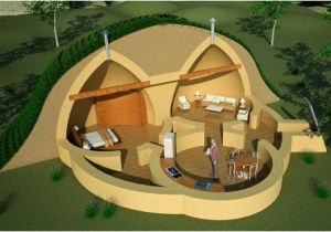 Underground Dome Home Plans Earthbag Eco House Site Wilderness Return