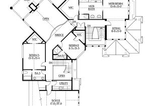 Unique Home Plans One Floor Unique Floor Plan with Central Turret 23183jd 2nd