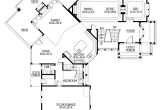 Unique Home Plans One Floor Unique Floor Plan with Central Turret 23183jd