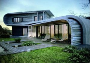 Unique Homes Plans Unique House Architecture Design with Wooden Material In