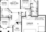 Universal Design Home Plans Universal Design Plan with Great Room 69337am