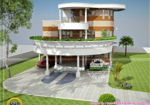 Unusual Home Plans Unique House Plan In Kerala Kerala Home Design and Floor