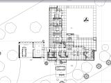 Usonian Home Plans Frank Lloyd Wright Plans Usonian House Building Plans