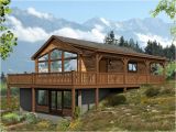 Vacation Home Plan Cabin House Plans Vacation Cabin House Plan with Wrap
