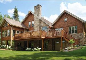 Vacation Home Plans with Walkout Basement Plan Of the Week Quot Resort Style Chalet Quot Drummond House