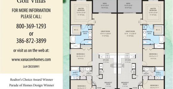 Vanacore Homes Floor Plans 2018 Flagler Parade Of Homes L the Waterford by Vanacore Homes