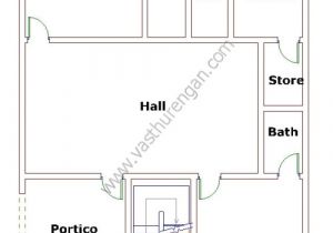 Vastu Home Plan for West Facing Plot West Facing House Plan 3 Vasthurengan Com