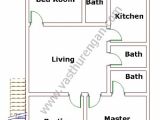 Vastu Home Plan for West Facing Plot West Facing House Plan 7 Vasthurengan Com
