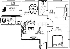 Vesta Home Show Floor Plans 792 Sq Ft 2 Bhk 2t Apartment for Sale In Vesta Builders
