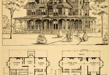 Victorian Home Floor Plan 1879 Print Victorian House Architectural Design Floor