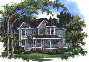 Victorian Home Plans with Turret Florent Victorian Home Plan 052d 0071 House Plans and More
