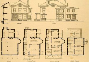 Victorian Homes Plans Old Queen Anne House Plans Vintage Victorian House Plans