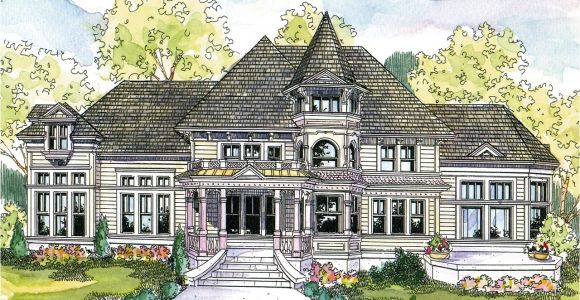 Victorian Mansion Home Plans Victorian House Plans Canterbury 30 516 associated Designs