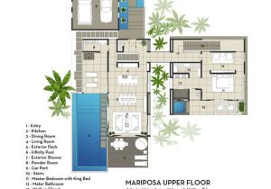 Villa Home Plans Contemporary Mariposa Villa with Stunning Ocean Views