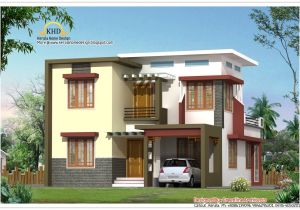 Villa Home Plans Modern Contemporary Villa Design 1665 Sq Ft Kerala
