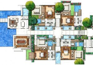 Villa Home Plans Villas Floor Plans Resorts Joy Studio Design Home Plans