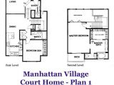 Village Home Plan Manhattan Village Court Home Plan 1 Floorplan