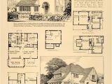 Vintage Home Floor Plans 1924 Print Home Design Living Room Dining Sun Architect