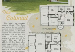 Vintage Home Plans Designs 1920 Aladdin Homes Colonial Revival Half Round Portico