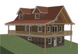 Walk In Basement House Plans Hillside House Plans with Walkout Basement New House Plan