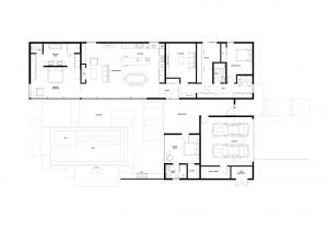 Wall Homes Floor Plan Gallery Of Glass Wall House Klopf Architecture 19