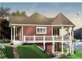 Water Front Home Plans Waterfront House Plans with Walkout Basement Mediterranean