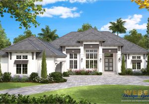 West Home Plans St Lucia House Plan Weber Design Group Naples Fl