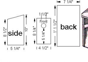 Western Bluebird House Plans Bluebird Nest Box Plans