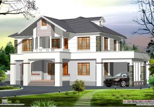 Western Home Plans 2400 Sq Feet Western Style Home In Kerala Kerala Home