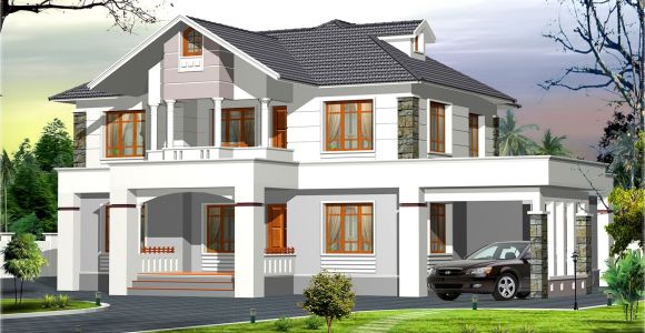 Western Home Plans 2400 Sq Feet Western Style Home In Kerala Kerala Home