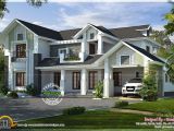Western Home Plans Western Style House Rendering Kerala Home Design and