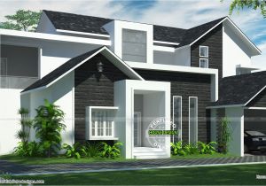 Western Style Home Plans Western Style Modern Home Kerala Home Design and Floor Plans