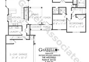 Westfield Homes Floor Plans Westfield House Plan House Plans by Garrell associates Inc
