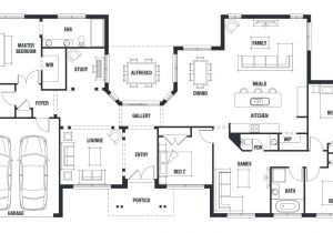 Wide Shallow Lot House Plans Modern House Plans Wide Frontage Plan 50 Ft Double Floor