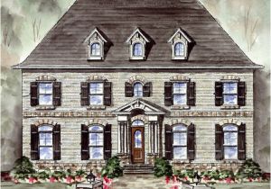 Williamsburg Style House Plans Garrell associates Inc Cambridge Manor House Plan 05096