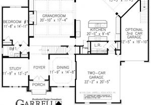 Wilshire Homes Floor Plans Wilshire Gables B House Plan Estate Size House Plans