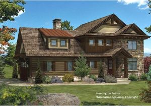Wisconsin Home Builders Plans Hungtington Pointe Log Home Floor Plan From Wisconsin Log