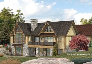Wisconsin Log Homes Floor Plans Lakefront Log Home Floor Plan From Wisconsin Log Homes