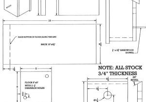 Wood Duck House Plans Instructions Bird House Patterns
