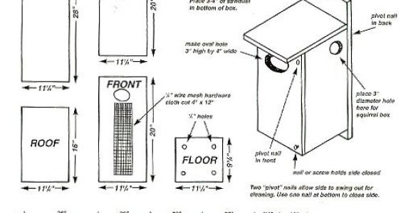 Wood Duck House Plans Instructions How to Made Wood Duck Nesting Box Plan Woodworking