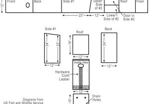 Wood Duck House Plans to Build Wood Duck Houses Plans Pdf Woodworking
