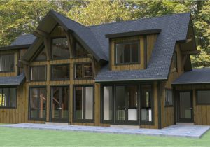 Wood Frame Home Plans Hybrid Timber Frame House Plans Archives Mywoodhome Com