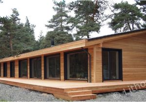 Wood Home Plans Flo Eric House Modern Extremely Well Insulated Eco
