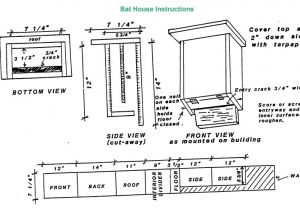 Wooden Bat House Plans Landowner 39 S Guide Bats