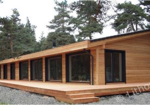 Wooden Home Plans Flo Eric House Modern Extremely Well Insulated Eco