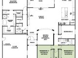 Woodside Homes Floor Plans Residence Four Model 4 Bedroom 2 5 Bath New Home In