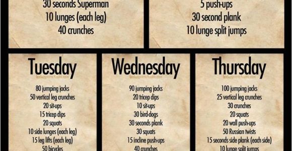 Work Out Plan at Home Exceptional Work Out Plans at Home 12 Daily Workout Plan