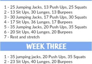 Work Out Plan for Beginners at Home 4 Week Beginner 39 S Workout Plan tone and Tighten